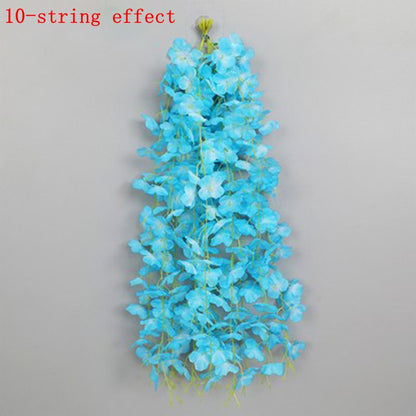 Artificial Wisteria Flower Vine 60cm Hanging Silk Garland Wedding Home Garden