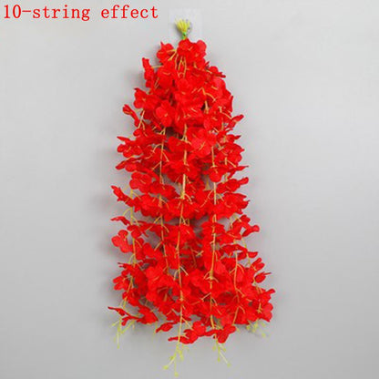 Artificial Wisteria Flower Vine 60cm Hanging Silk Garland Wedding Home Garden