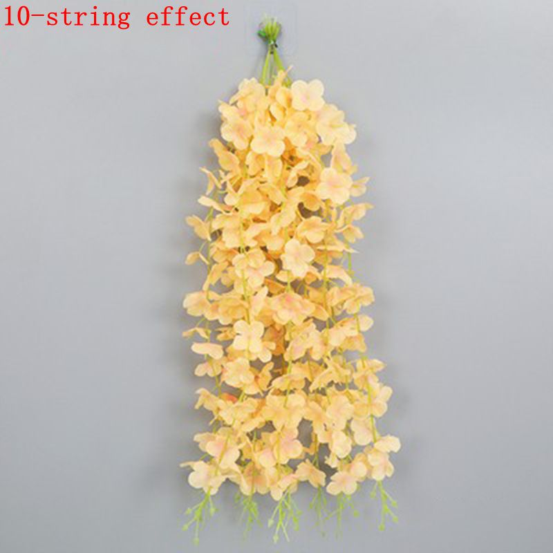 Artificial Wisteria Flower Vine 60cm Hanging Silk Garland Wedding Home Garden