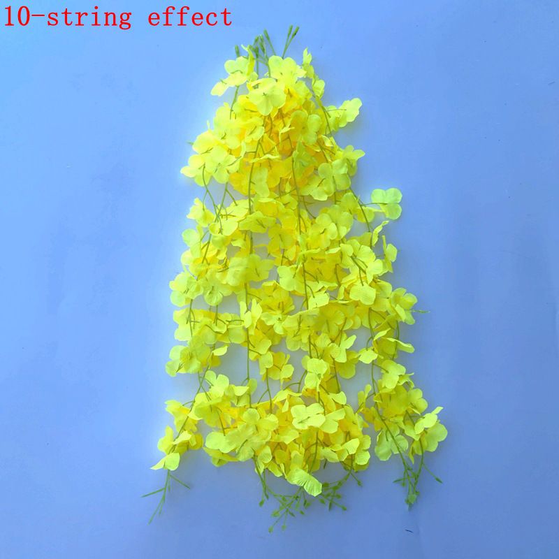 Artificial Wisteria Flower Vine 60cm Hanging Silk Garland Wedding Home Garden