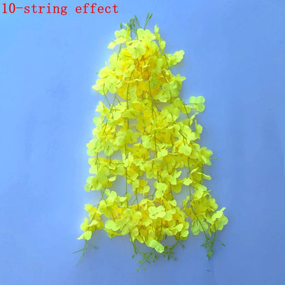 Artificial Wisteria Flower Vine 60cm Hanging Silk Garland Wedding Home Garden